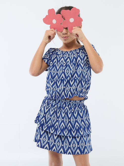 Saia em malha stretch - Kiabi