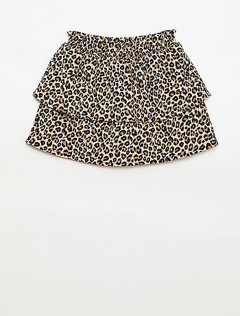 Saia em malha stretch