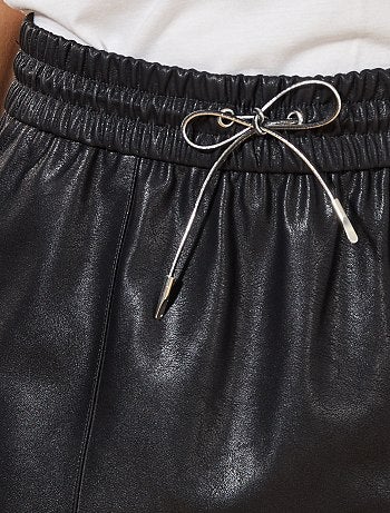 Saia em pele sintética suave - Kiabi