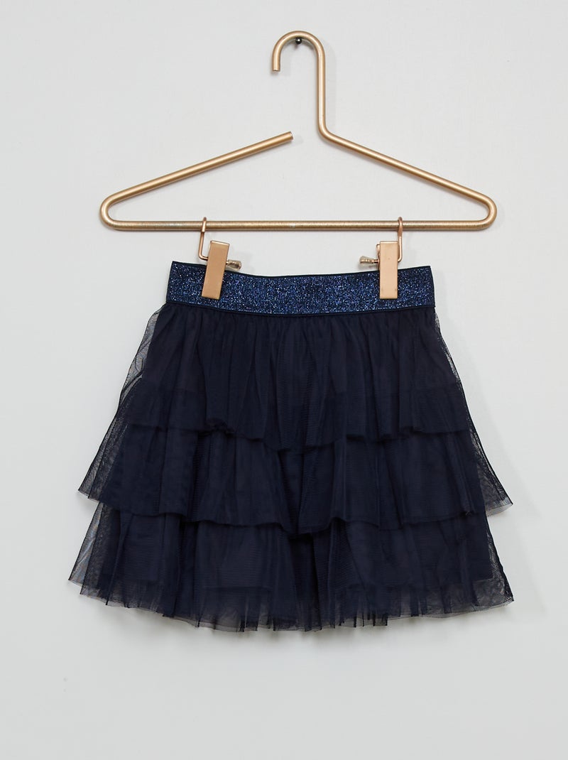 Saia em tule Azul Marinho - Kiabi