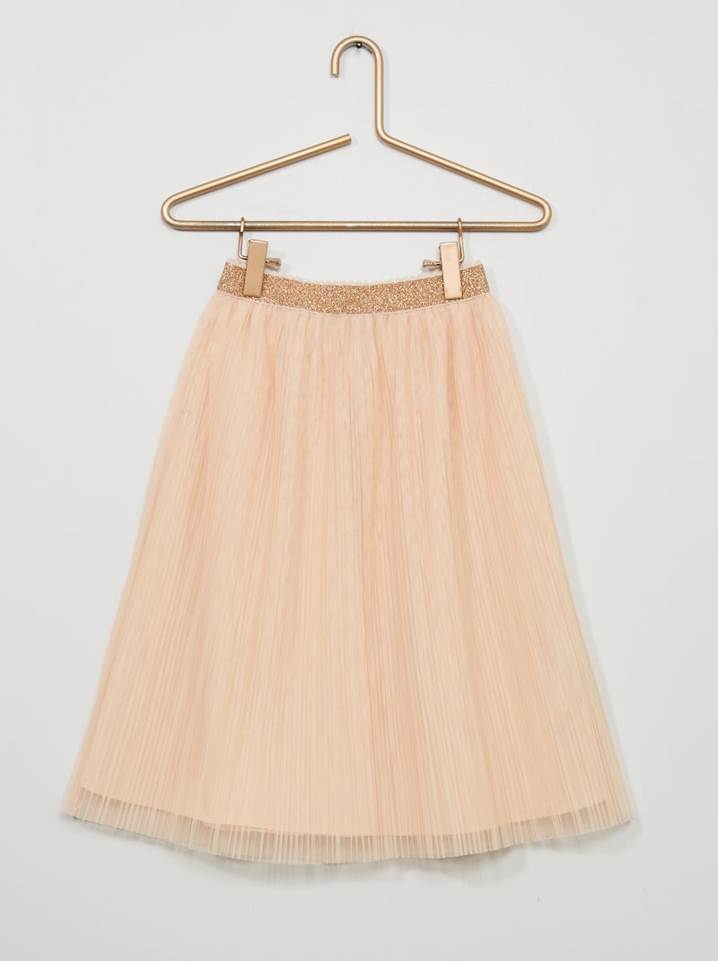 Saia em tule BEGE - Kiabi