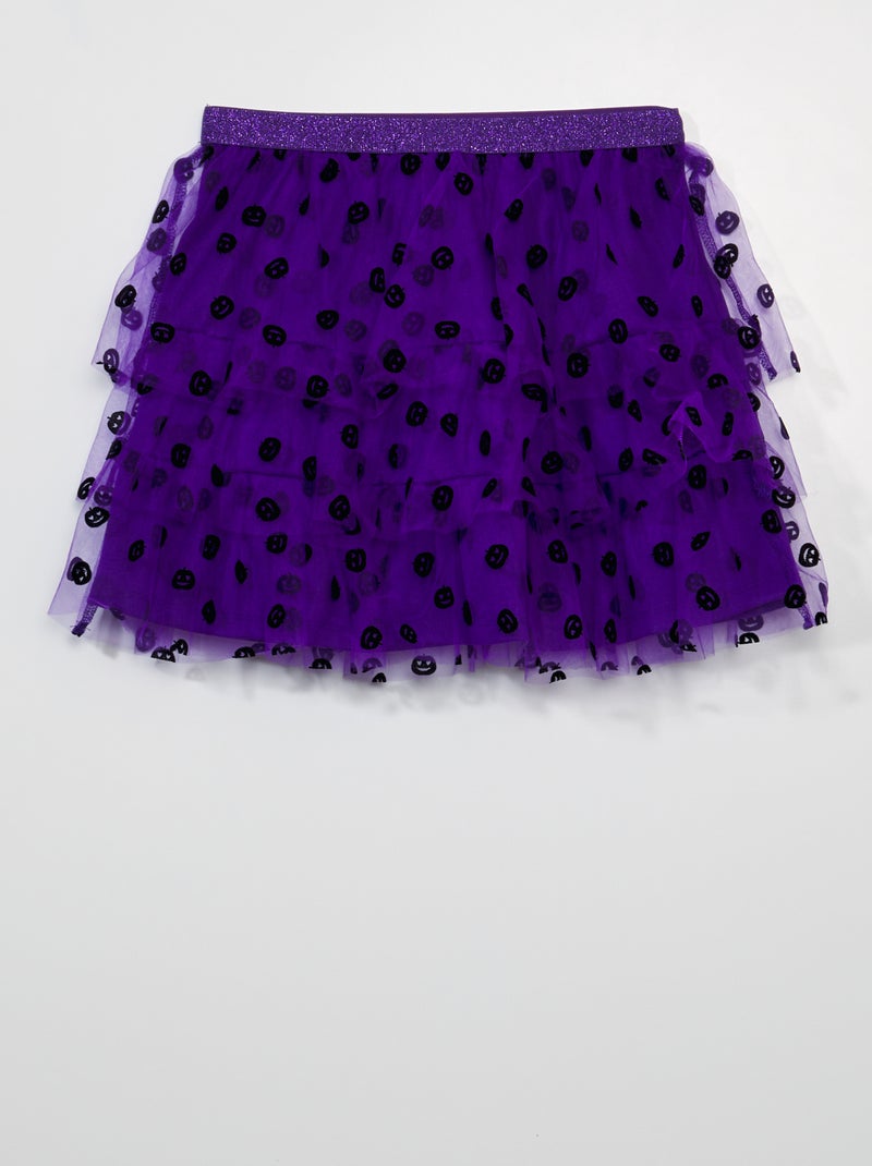 Saia em tule 'Halloween' VIOLETA - Kiabi