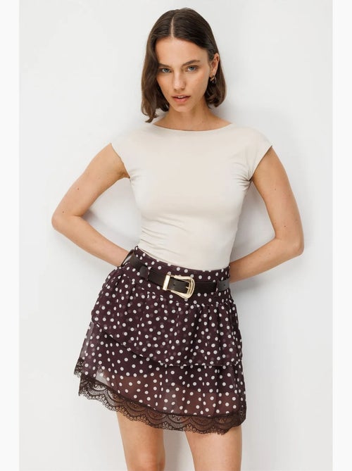 Saia feminina mixray - Kiabi