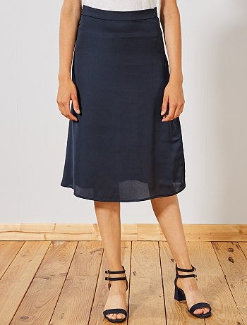 Saia fluida acetinada - Kiabi