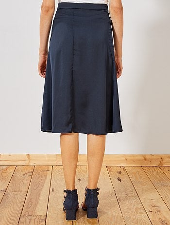 Saia fluida acetinada - Kiabi