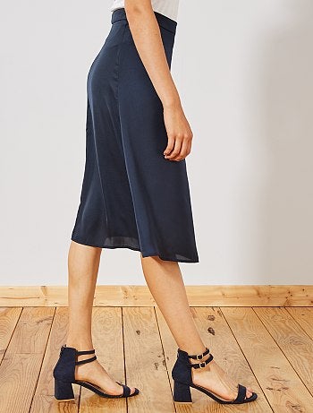 Saia fluida acetinada - Kiabi