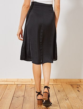 Saia fluida acetinada - Kiabi