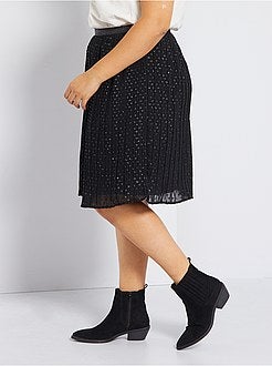 Saia fluida brilhante - Kiabi