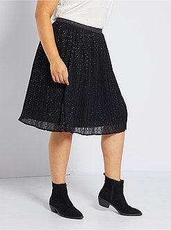 Saia fluida brilhante - Kiabi