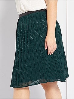 Saia fluida brilhante - Kiabi