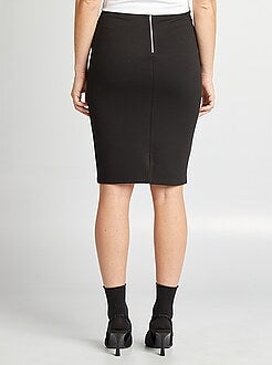 Saia lápis em malha milano - Kiabi