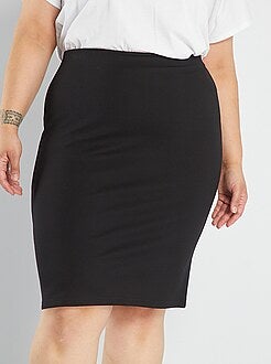 Saia lápis em malha milano - Kiabi