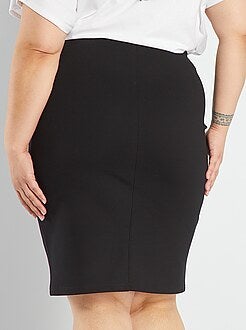 Saia lápis em malha milano - Kiabi