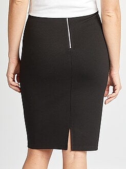 Saia lápis em malha milano - Kiabi