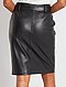     Saia lápis em pele sintética vista 3
