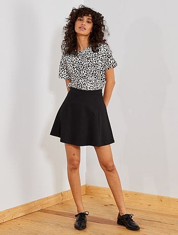 Saia larga lisa 'JDY' - Kiabi