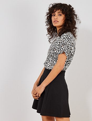 Saia larga lisa 'JDY' - Kiabi