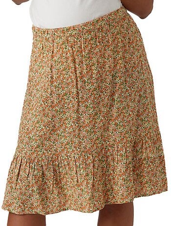 Saia Mamalicious Hattie Verde e Rosa para Mulher
