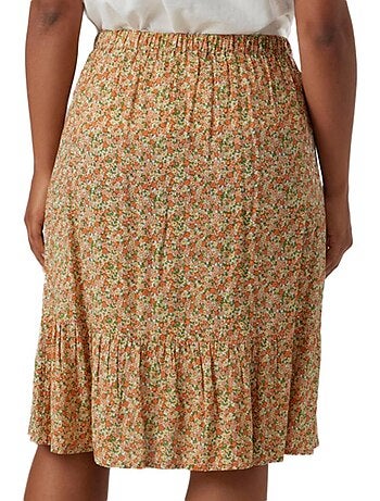 Saia Mamalicious Hattie Verde e Rosa para Mulher
