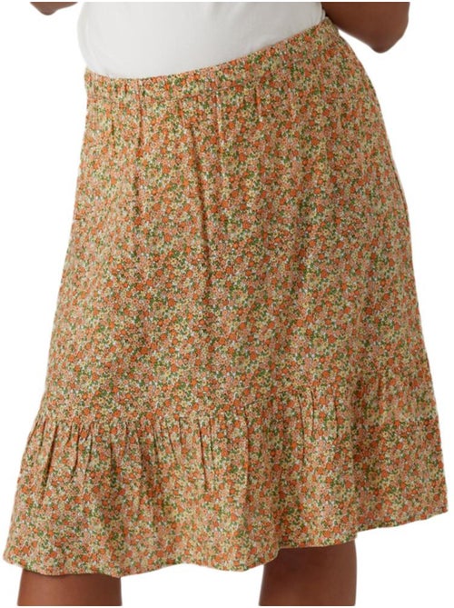 Saia Mamalicious Hattie Verde e Rosa para Mulher - Kiabi Saia Mamalicious Hattie Verde e Rosa para Mulher - Kiabi