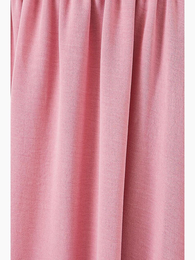 Saia maxi com cintura elástica bdart Rosa-pálido - Kiabi