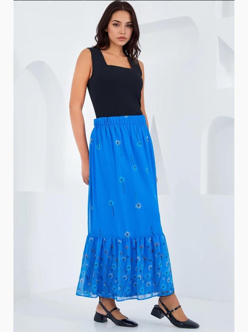 Saia maxi com estampado floral bdart - Kiabi Saia maxi com estampado floral bdart - Kiabi