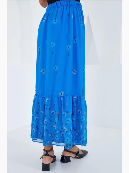 Saia maxi com estampado floral bdart - Kiabi Saia maxi com estampado floral bdart - Kiabi