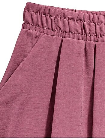 Saia maxi de cintura subida com cordão na cintura mixray