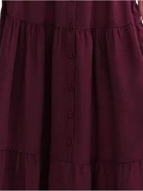 Saia maxi de cintura subida mixray - Kiabi