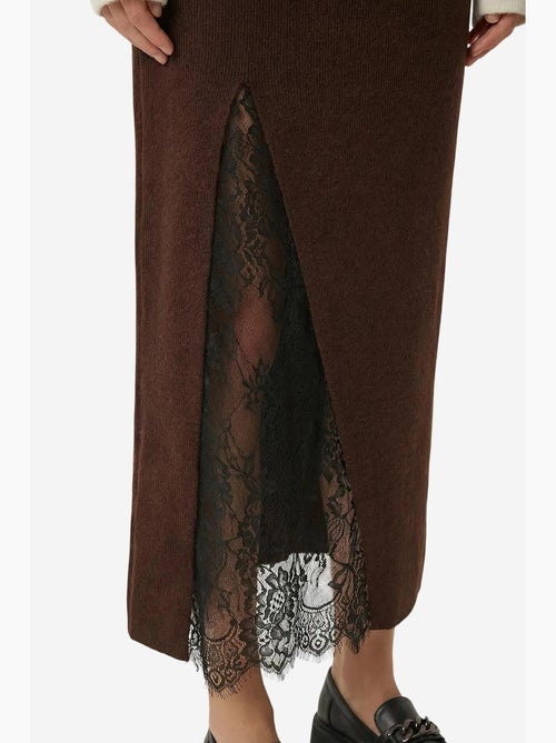 Saia maxi de renda de cintura subida istanbul - Kiabi Saia maxi de renda de cintura subida istanbul - Kiabi