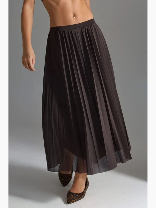 Saia maxi de tule de cintura média busem - Kiabi