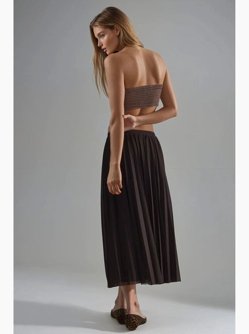 Saia maxi de tule de cintura média busem - Kiabi