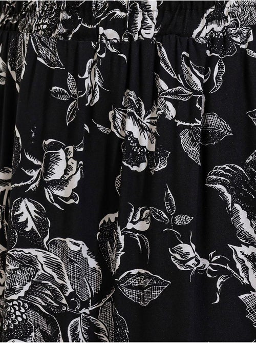 Saia maxi estampada de corte descontraído bdart - Kiabi Saia maxi estampada de corte descontraído bdart - Kiabi