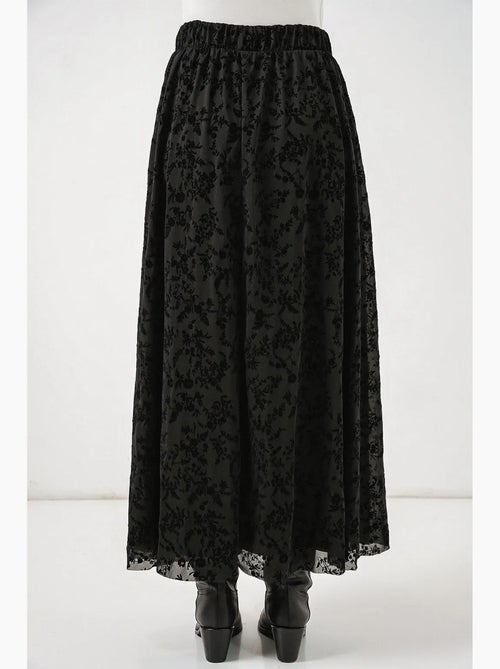 Saia maxi floral de cintura subida bdart - Kiabi Saia maxi floral de cintura subida bdart - Kiabi
