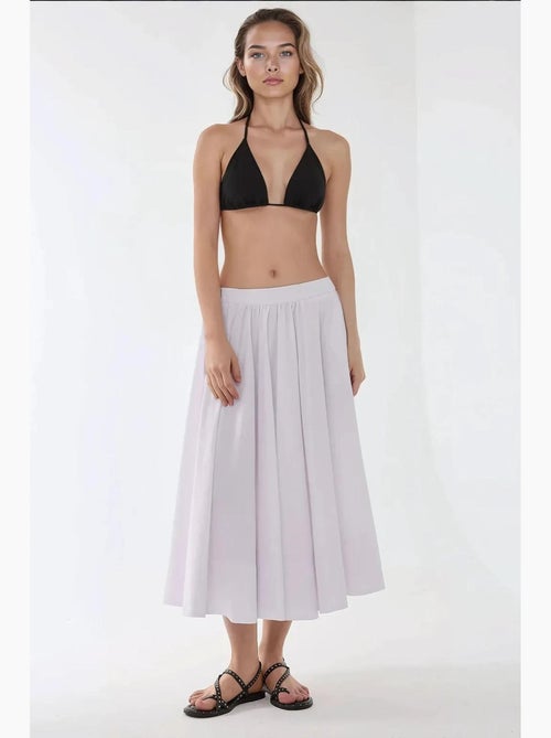 Saia maxi justa em linha a hiccup - Kiabi