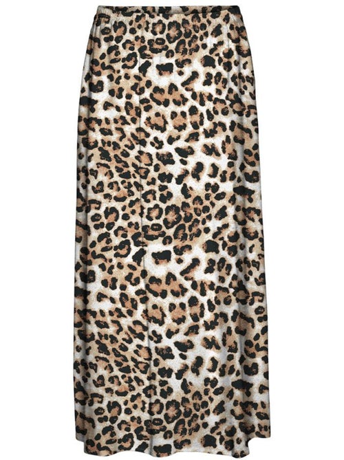 Saia Maxi Leopardo Vero Moda Joy para Mulher - Kiabi Saia Maxi Leopardo Vero Moda Joy para Mulher - Kiabi