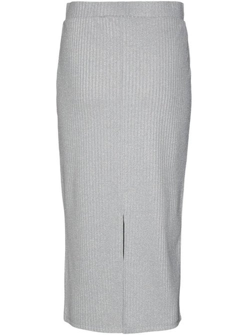 Saia midi cinzenta clara vero moda cora para mulher - Kiabi Saia midi cinzenta clara vero moda cora para mulher - Kiabi