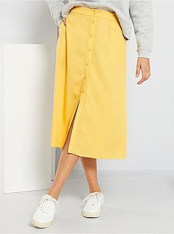 Saia midi de conceção ecológica - Kiabi