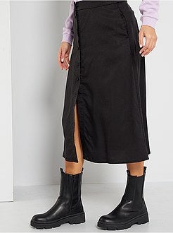 Saia midi de conceção ecológica - Kiabi