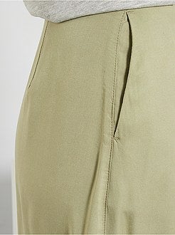 Saia midi de conceção ecológica - Kiabi