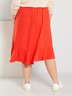 Saia midi fluida - Kiabi