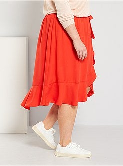 Saia midi fluida - Kiabi