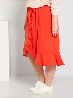 Saia midi fluida - Kiabi