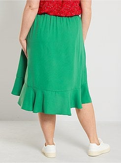 Saia midi fluida - Kiabi