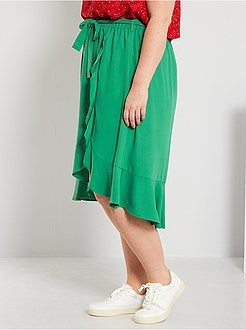 Saia midi fluida - Kiabi