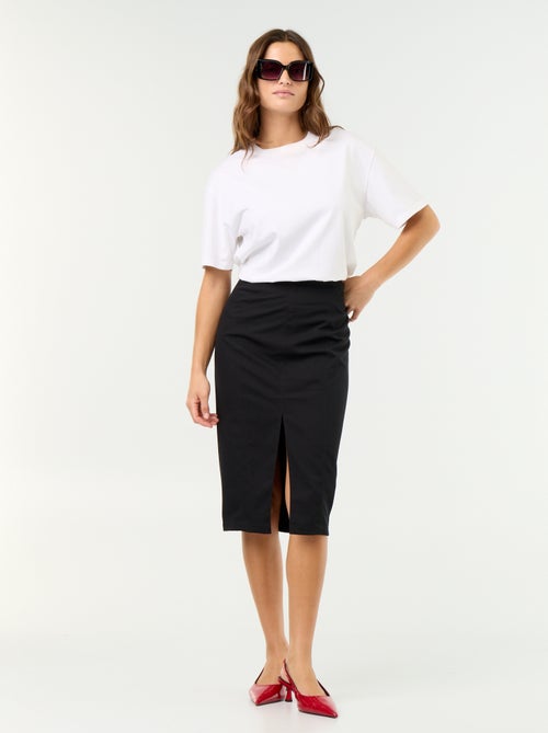 Saia midi justa - Kiabi Saia midi justa - Kiabi