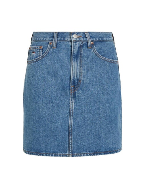 Saia Mom Azul para Mulher Tommy Hilfiger - Kiabi Saia Mom Azul para Mulher Tommy Hilfiger - Kiabi