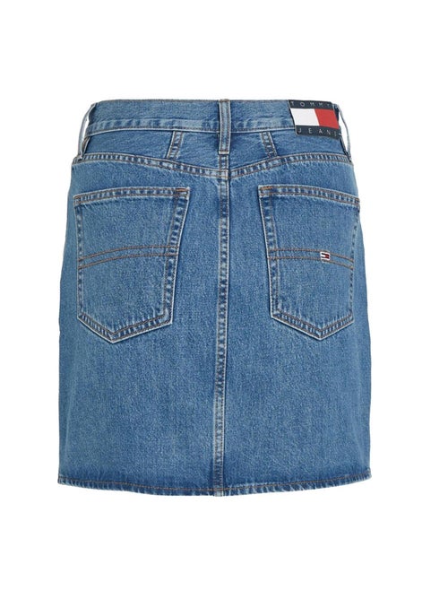 Saia Mom Azul para Mulher Tommy Hilfiger - Kiabi Saia Mom Azul para Mulher Tommy Hilfiger - Kiabi