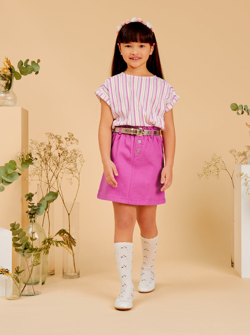 Saia paperbag VIOLETA - Kiabi