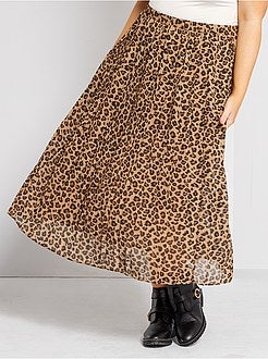 Saia plissada - Kiabi